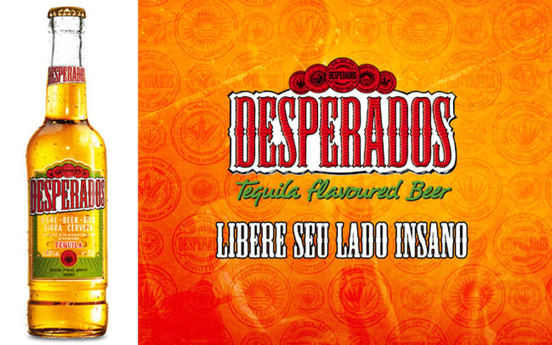 Cerveja com Álcool com Sabor Tequila - DESPERADOS - Nutripédia