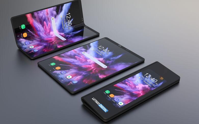 Galaxy Fold o celular dobrável da Samsung