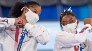 Olimpíadas: o segredo das máscaras bizarras dos EUA em Tóquio 2020