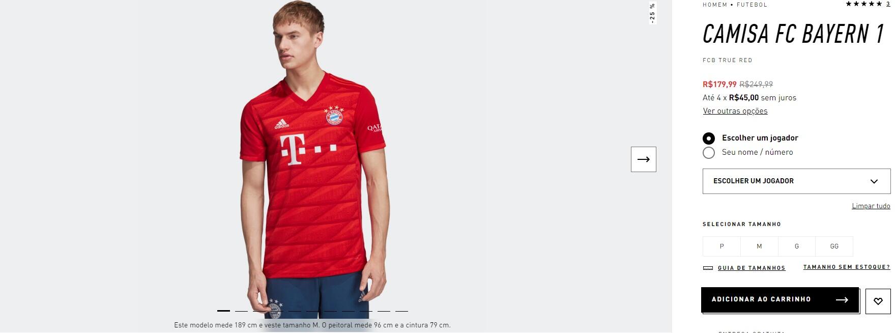 Camisa FC Bayern 1