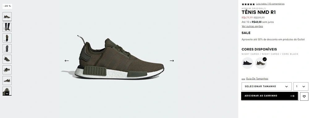 tênis NMD R1