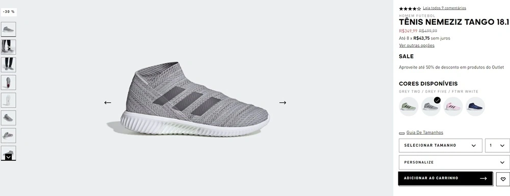 Adidas Nemeziz Tango 18.1