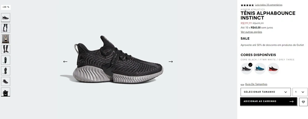 Tênis Alphabounce instinct