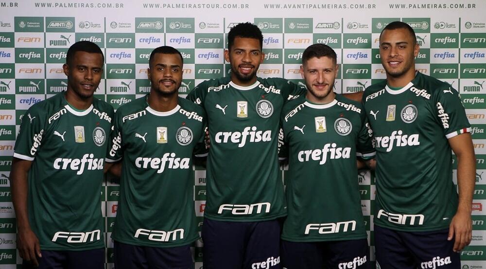 nova camisa do Palmeiras 2019 manto titular