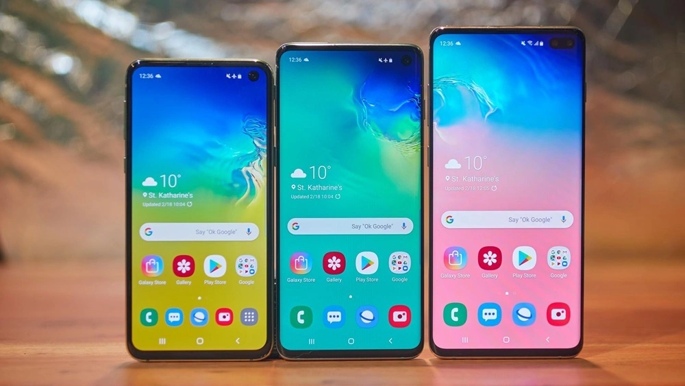 Linha Galaxy S10