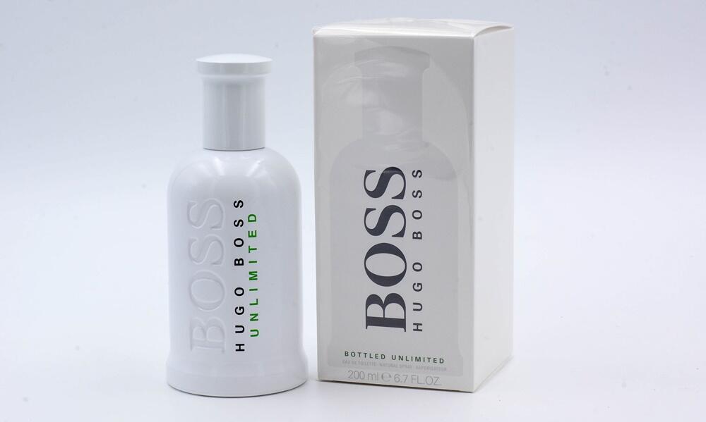 Boss Botteled Unlimited Perfumes Masculino para o calor