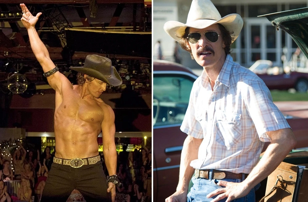 Matthew McConaughey transformações cinema