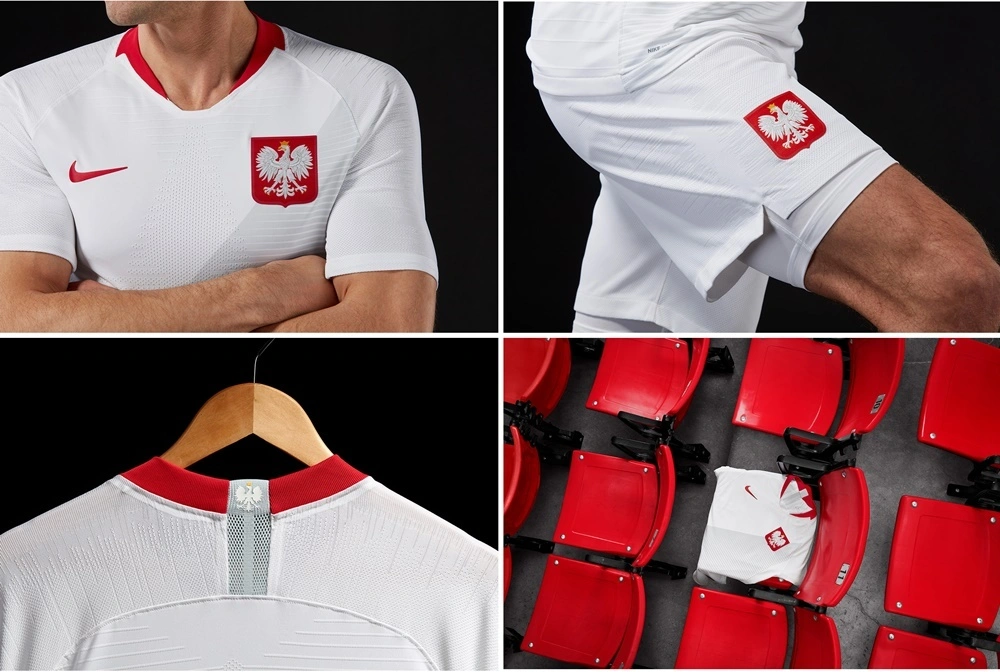 Camisa da Polônia da Copa do Mundo 2018