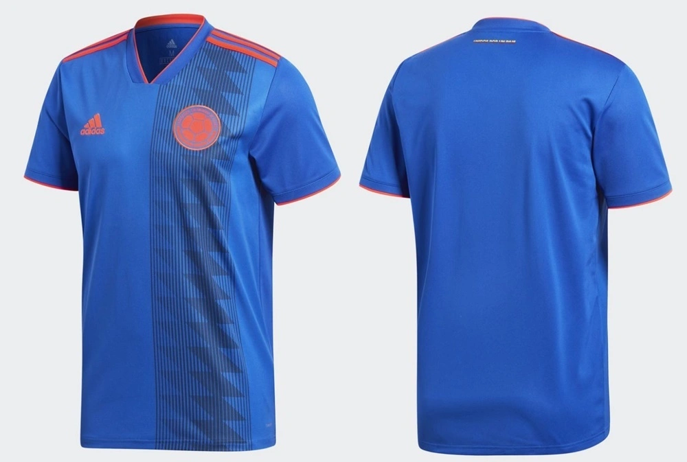 segunda camisa colômbia