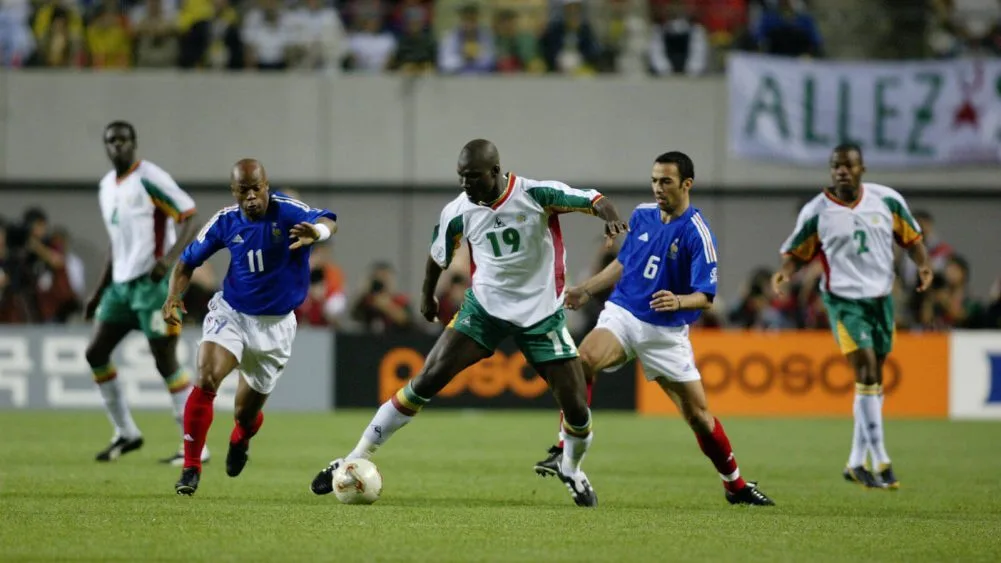Senegal choca o mundo na Copa de 2002