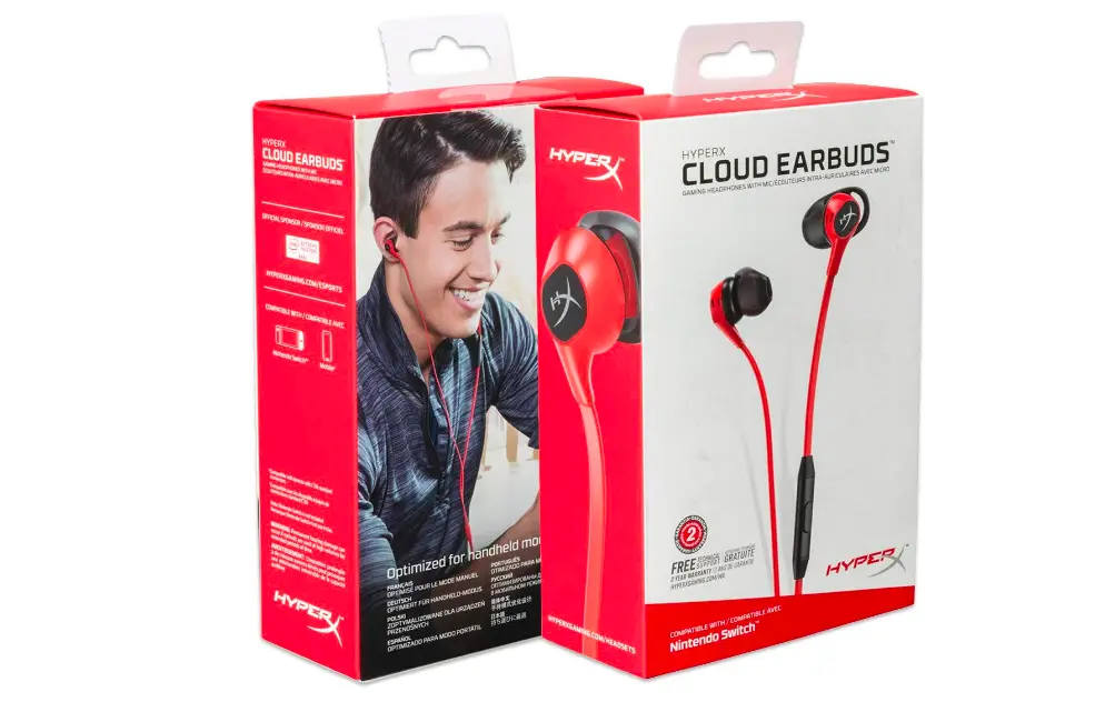 Fone de Ouvido HyperX compatível com Nintendo Switch