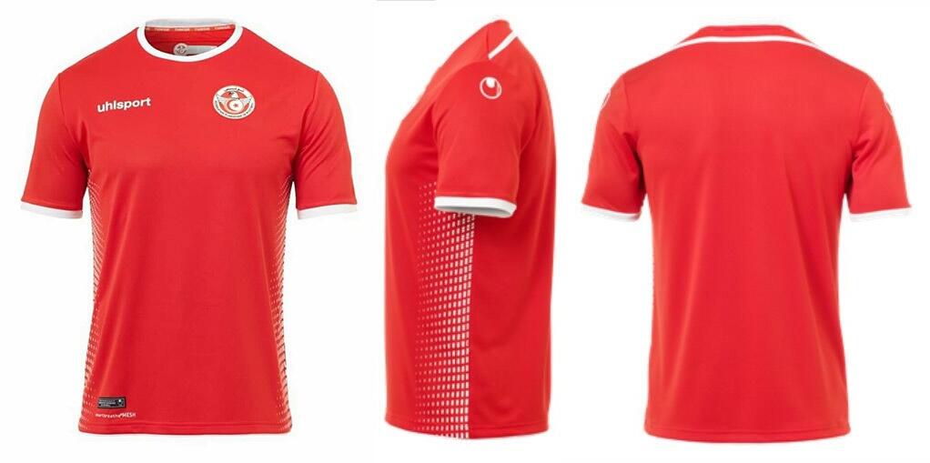 Camisas da Tunísia Copa do Mundo 2018