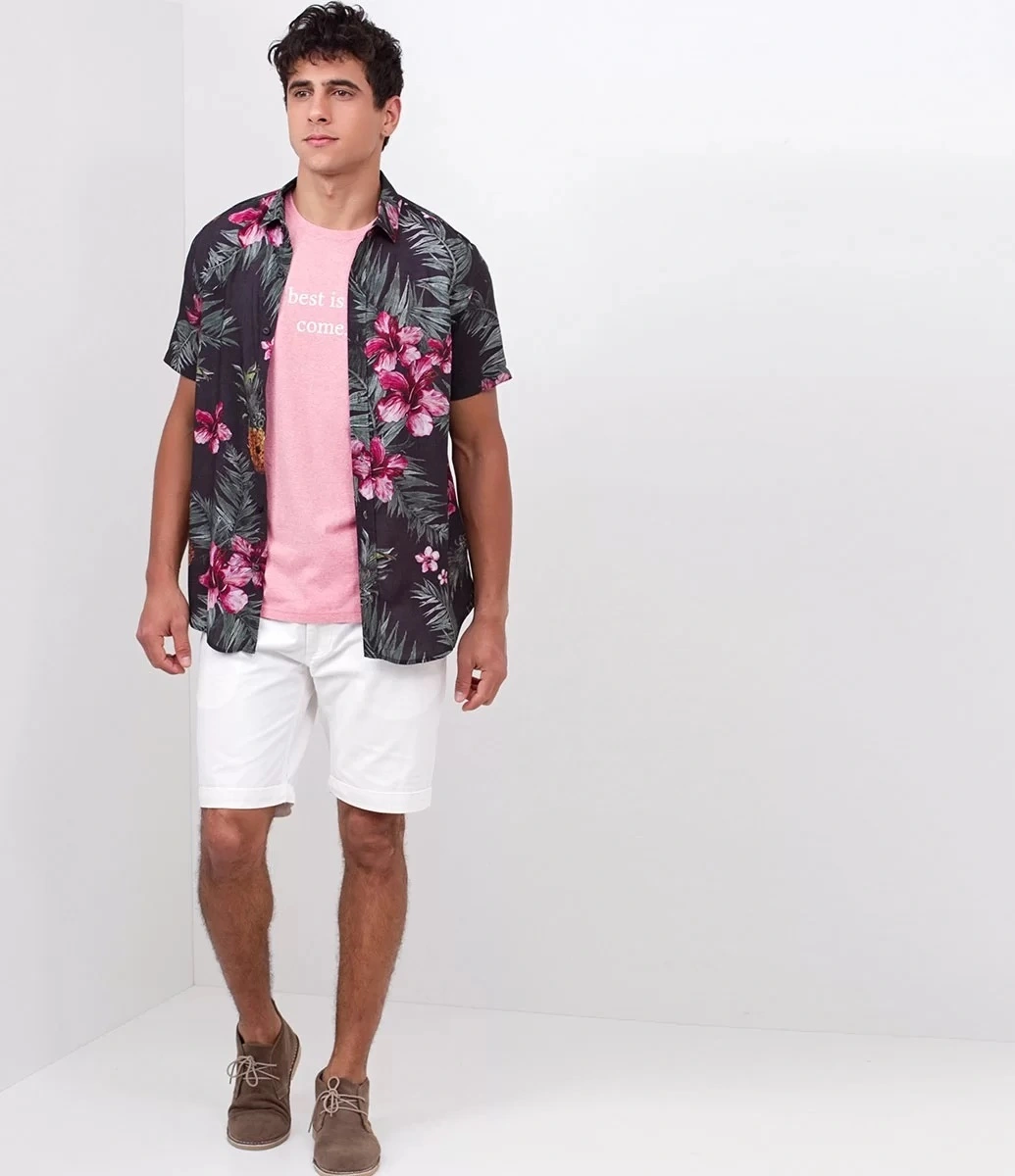 Camisa Florida Masculina: + 10 modelos para você se insirar