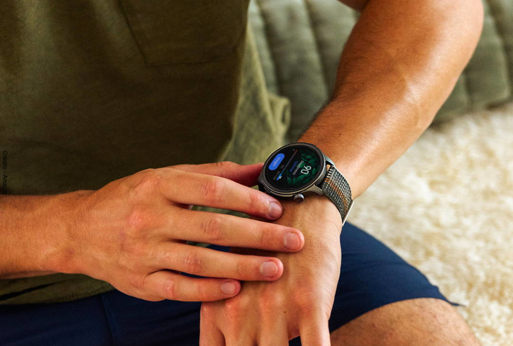 Sensores do Amazfit Balance - Crédito: Amazfit