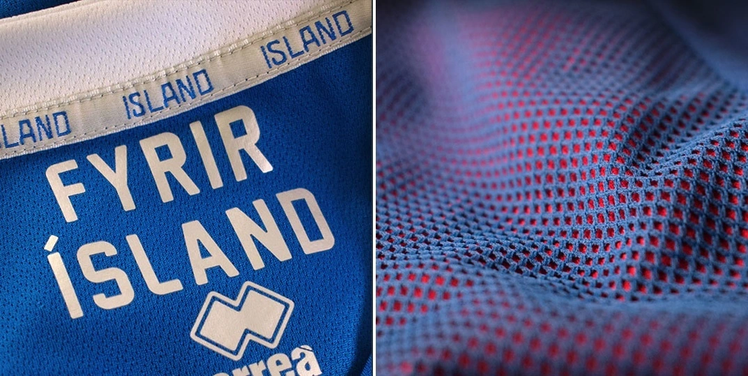Camisa da Islândia Copa do Mundo 2018