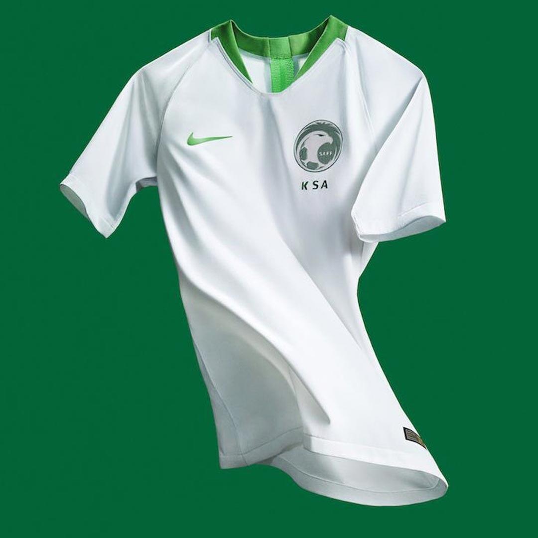 Camisas da Arábia Saudita Copa do Mundo 2018