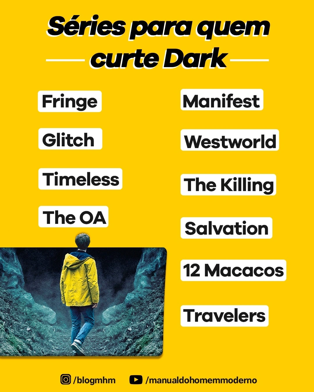 Séries para quem curte Dark