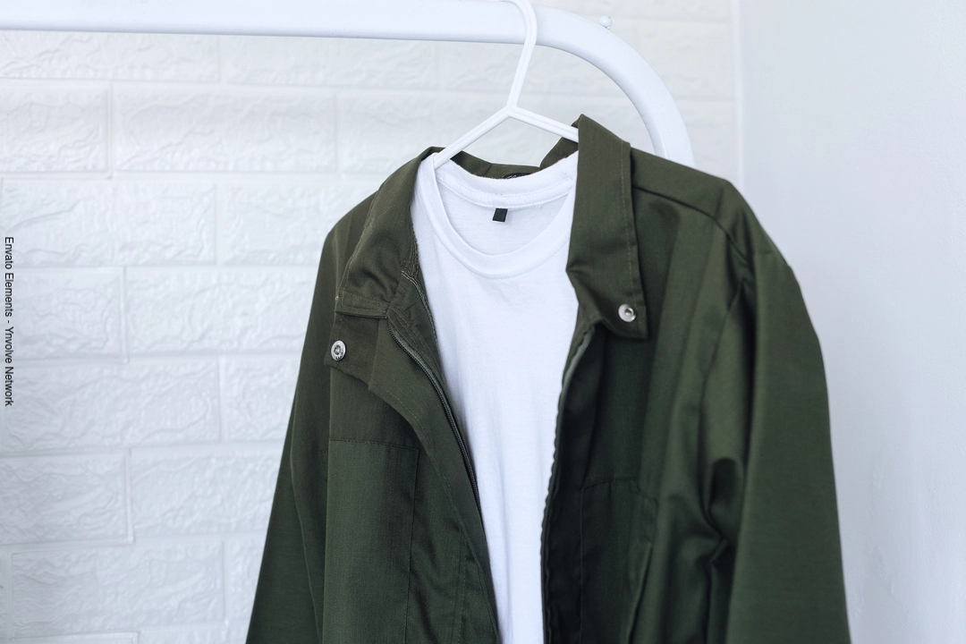 Armário Cápsula Masculino - Crédito: Envato Elements