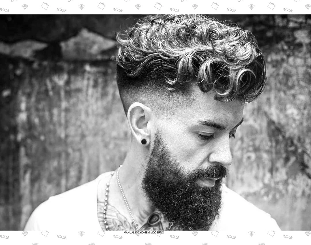 Texturizado com fade - Crédito: Reprodução