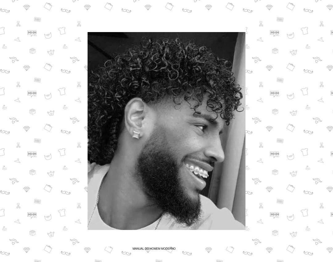 Texturizado com fade - Crédito: Reprodução