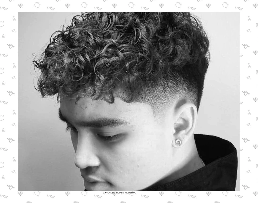 Texturizado com fade - Crédito: Reprodução