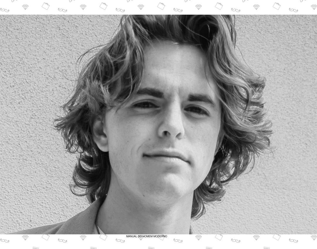 Cabelo dividido é tendência - Crédito: Reprodução