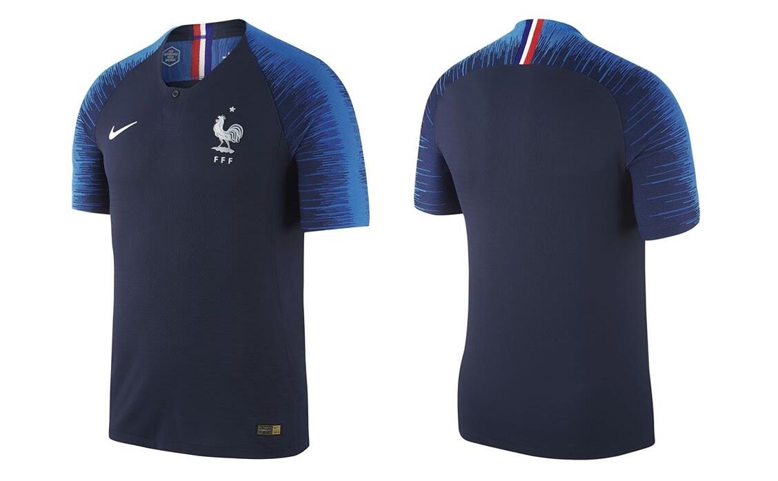 Camisa da França Copa do Mundo 2018