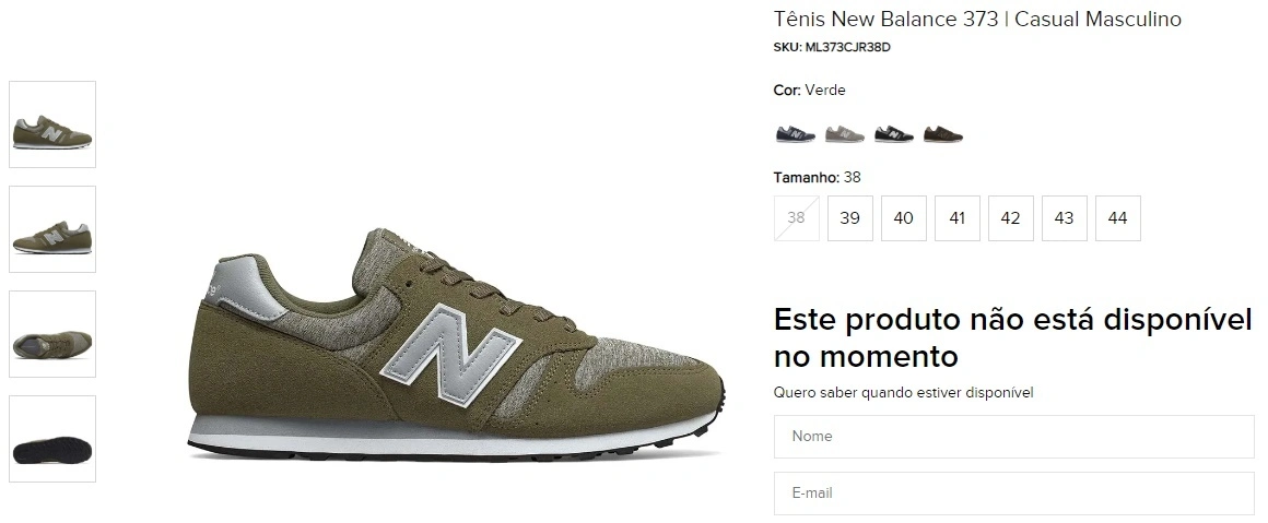 New Balance 373 verde musgo