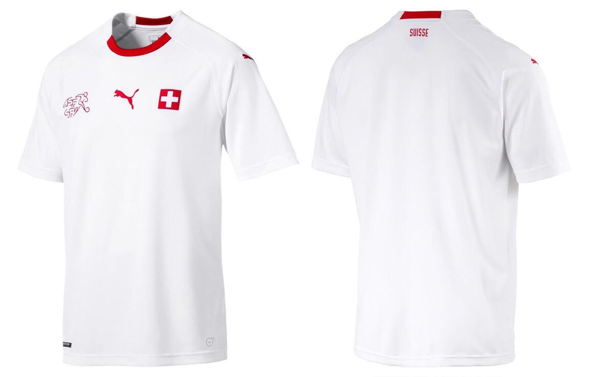 Camisa da Suíça Copa do Mundo 2018
