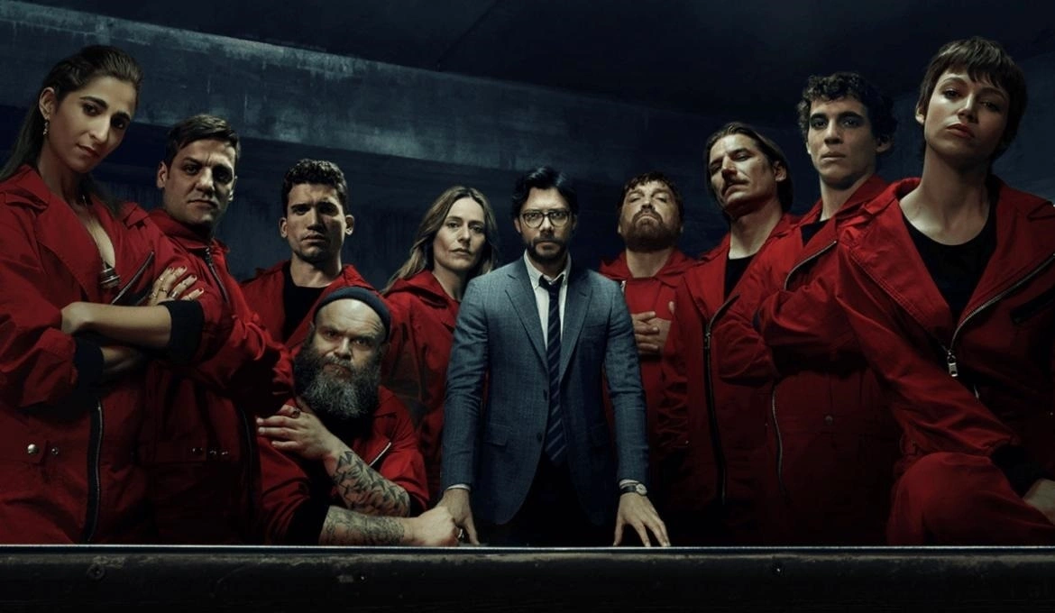 La Casa de Papel Melhores séries na Netfli
