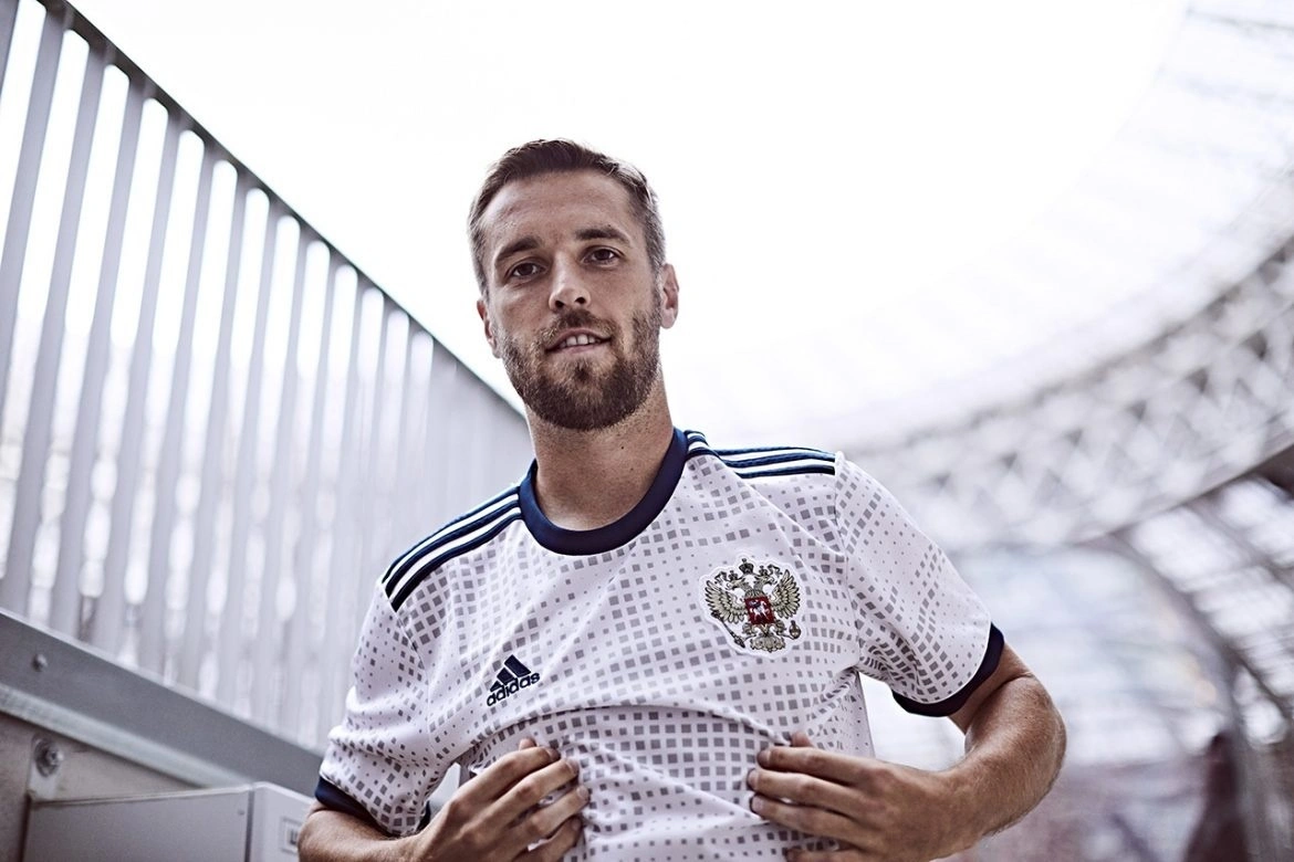 segunda camisa Rússia