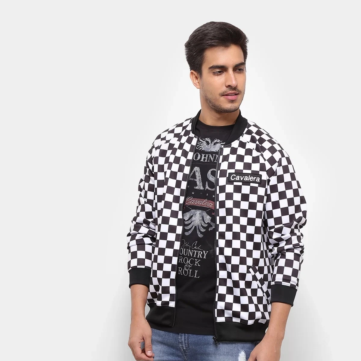 Jaqueta Cavalera College Quadriculada