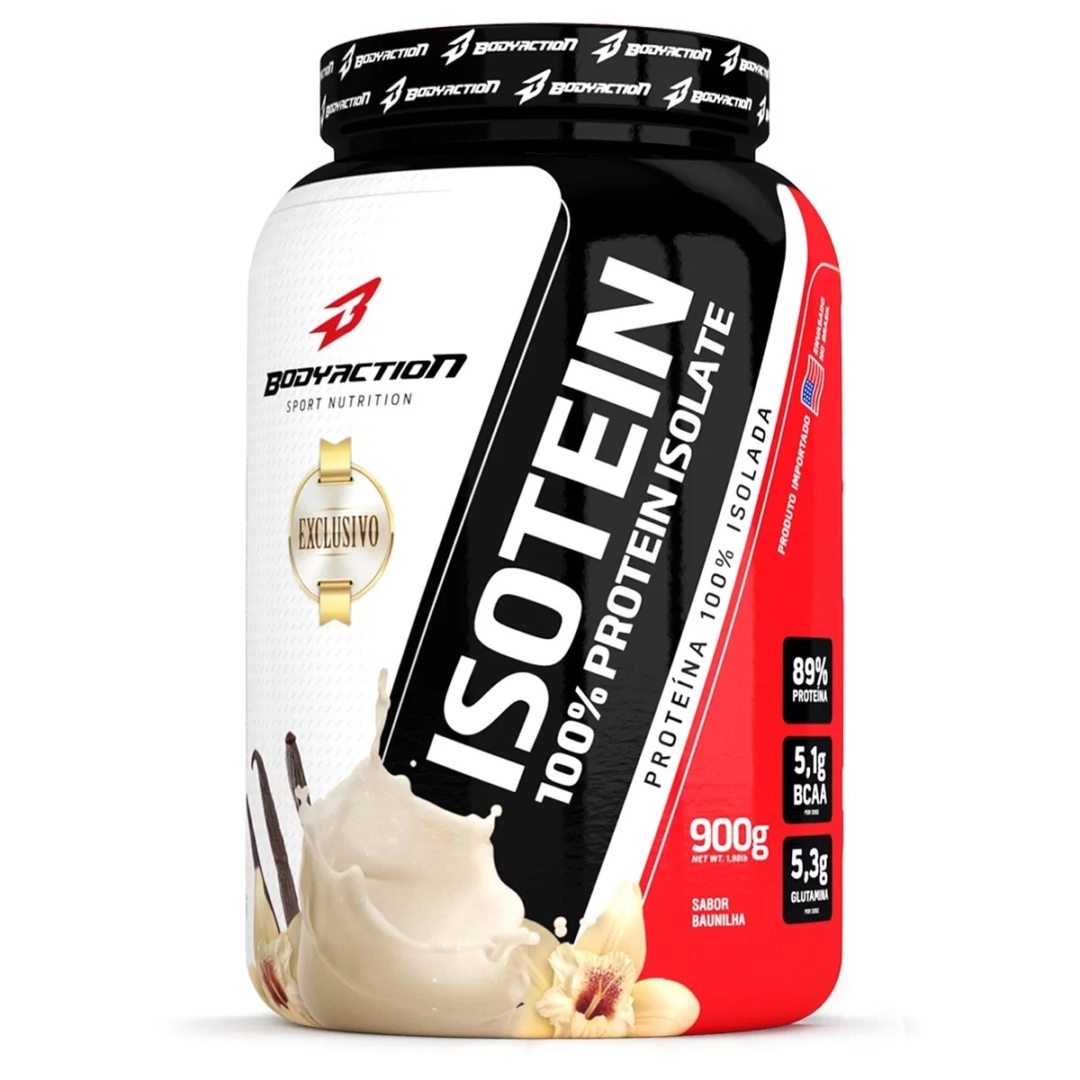 Whey Protein Blend Isotein 900g Exclusivo - Body Action
