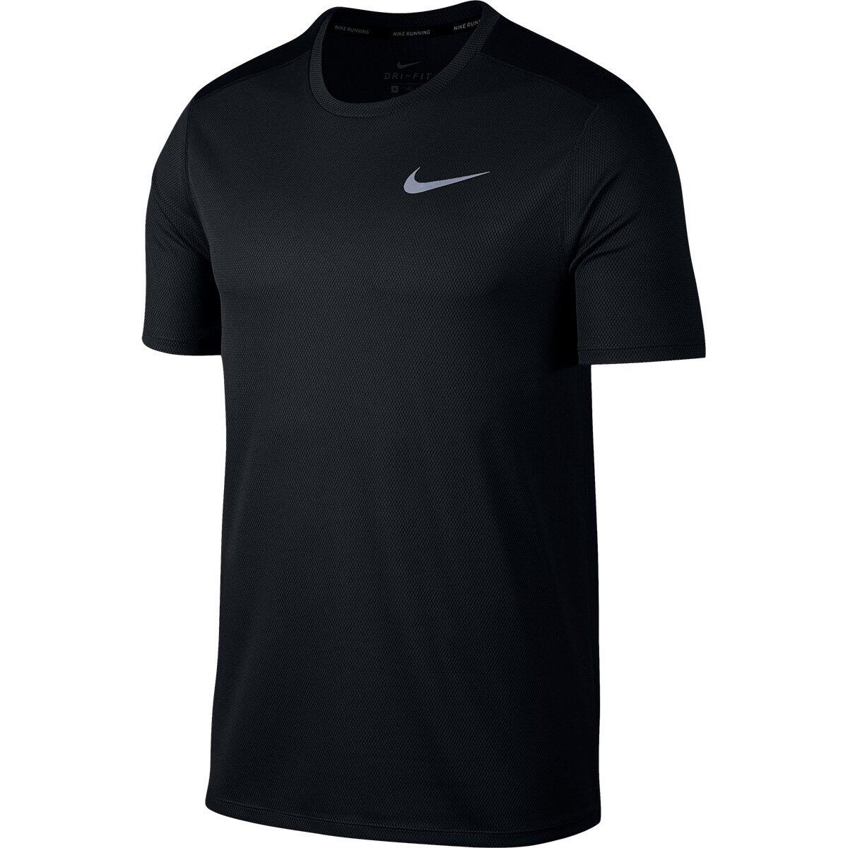Camiseta Nike DRI-FIT Run Masculina - Preto