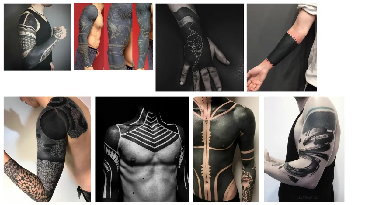 Estilo Blackwork