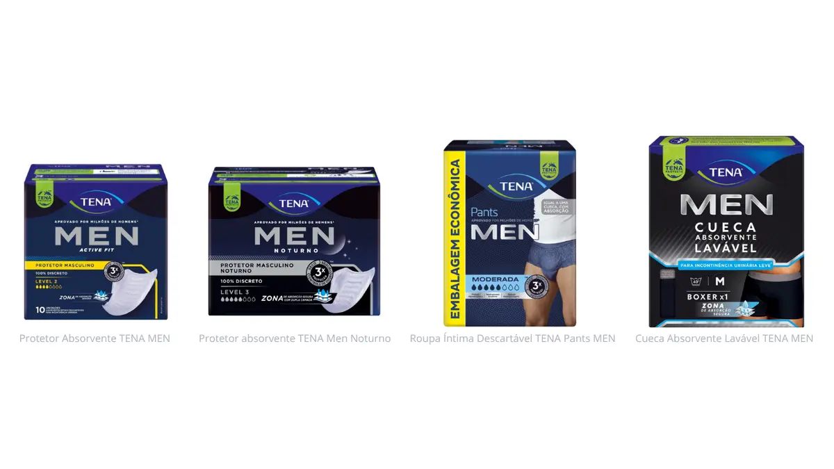 Produtos TENA MEN