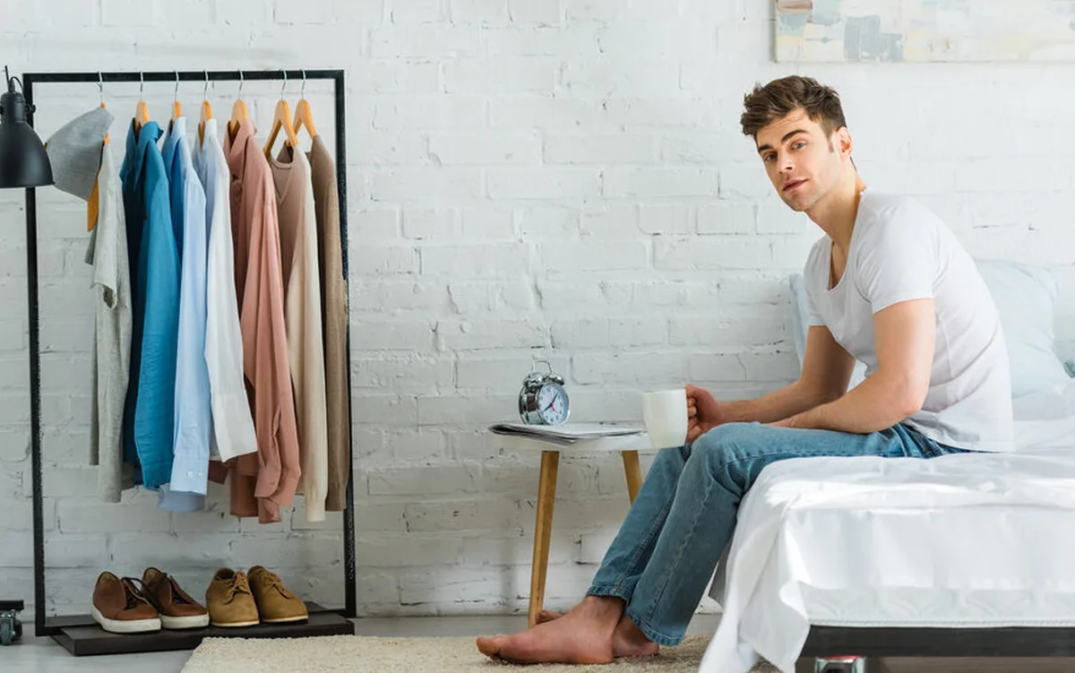 Armário Cápsula Masculino - Crédito: Envato Elements