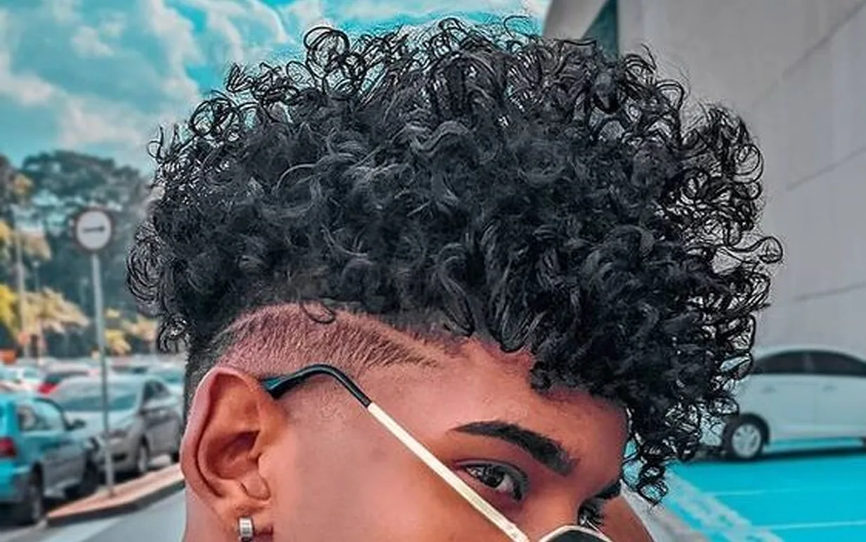 Cortes Para Cabelo Cacheado Masculino Curto Melhores Cortes Cabelo
