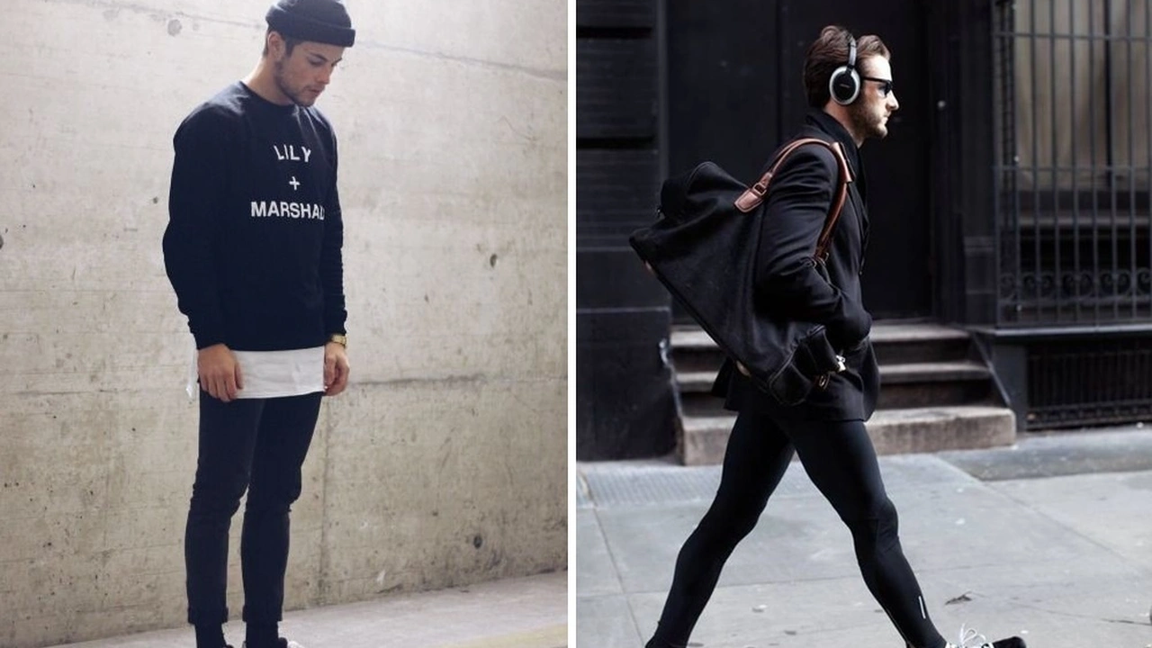 Looks Masculinos usando New Balance 574