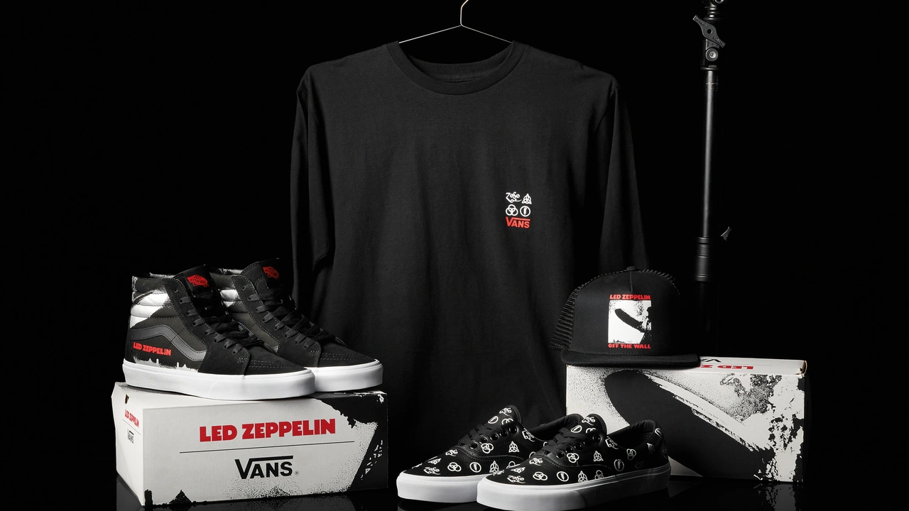 Vans lança tênis do Led Zeppelin para comemorar 50 anos de álbum de estreia
