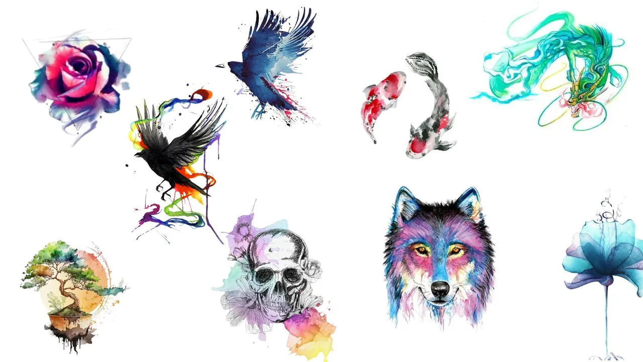 Estilo Aquarela (Watercolor)