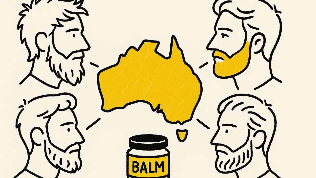 Austrália: Barba Praiana Sofisticada