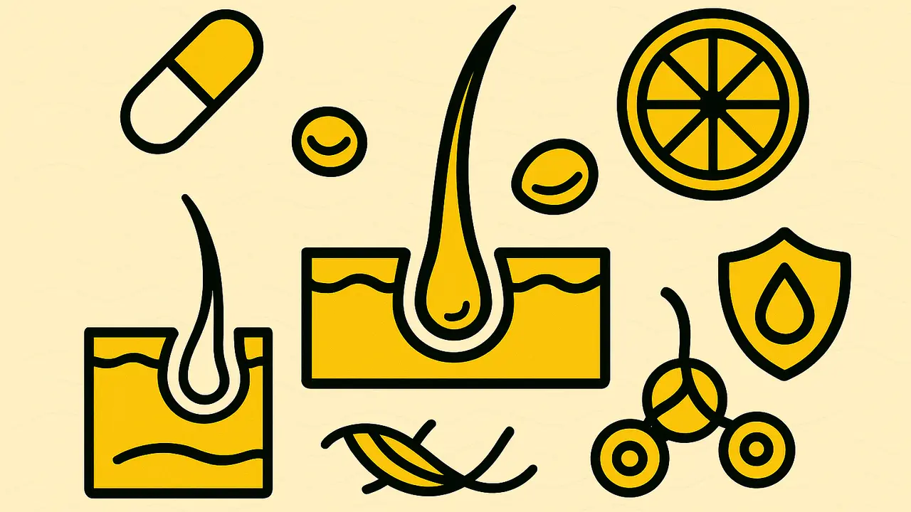 Por que a vitamina C importa para seus cabelos?