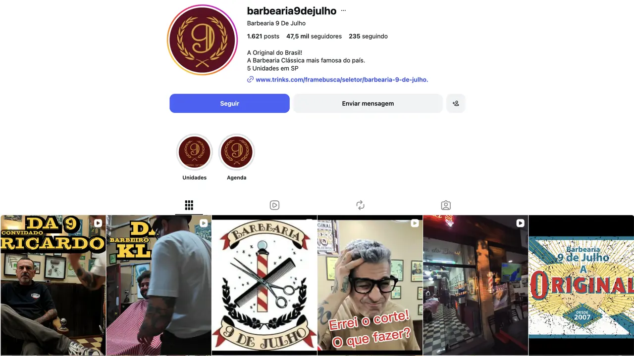 Barbearia 9 de Julho