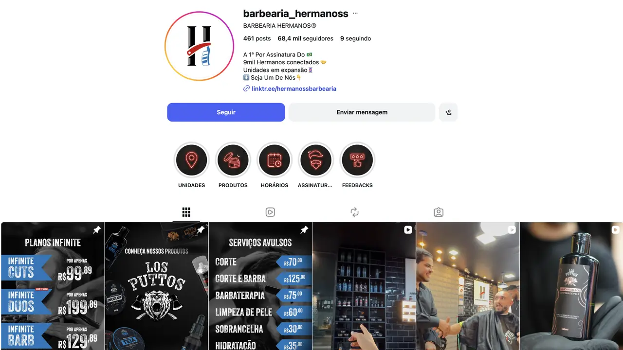 Barbearia Hermanos