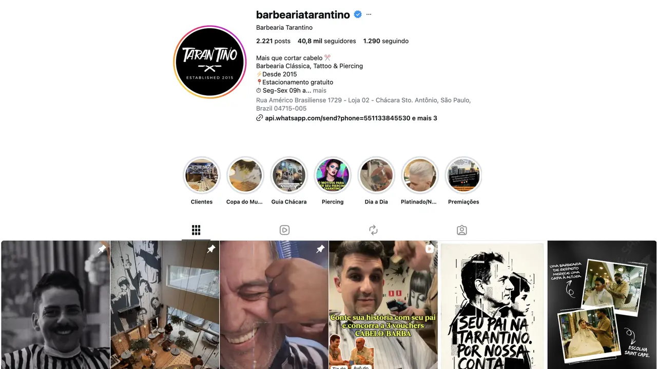 Barbearia Tarantino