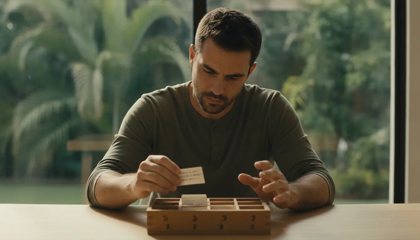 Sistema Leitner com caixas de flashcards