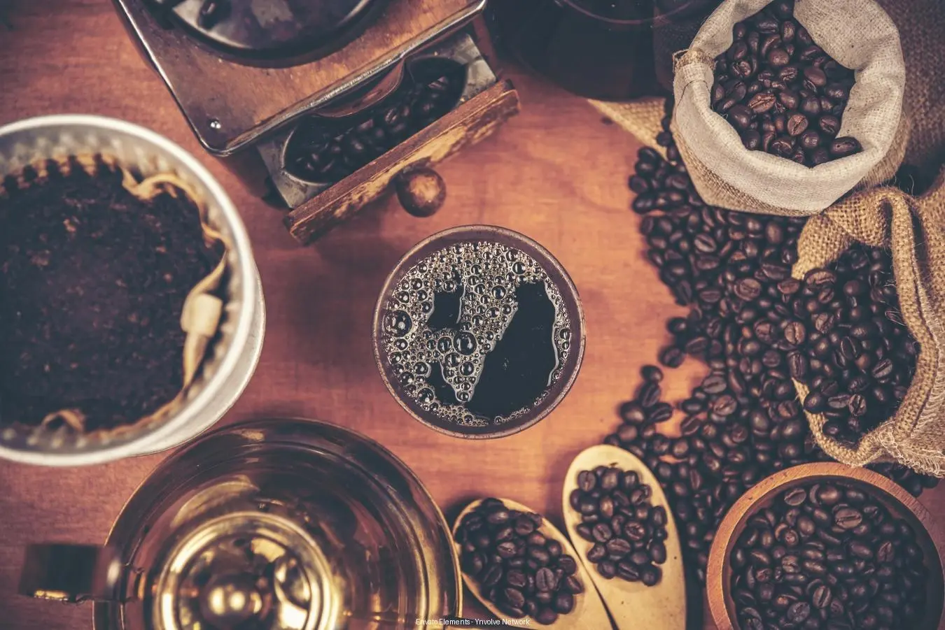 Tipos de Café e Torrefação | Envato Elements