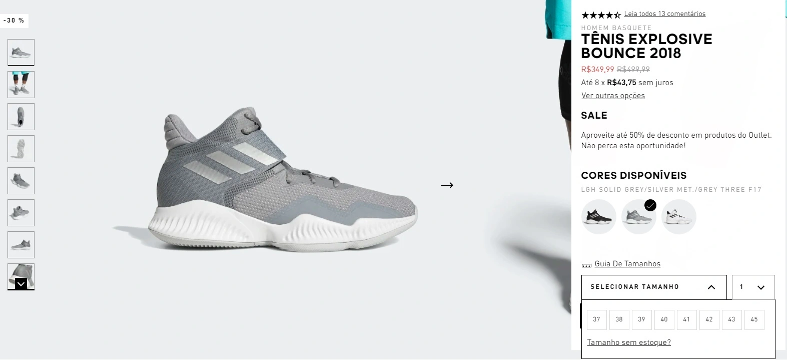 TÊNIS EXPLOSIVE BOUNCE 2018