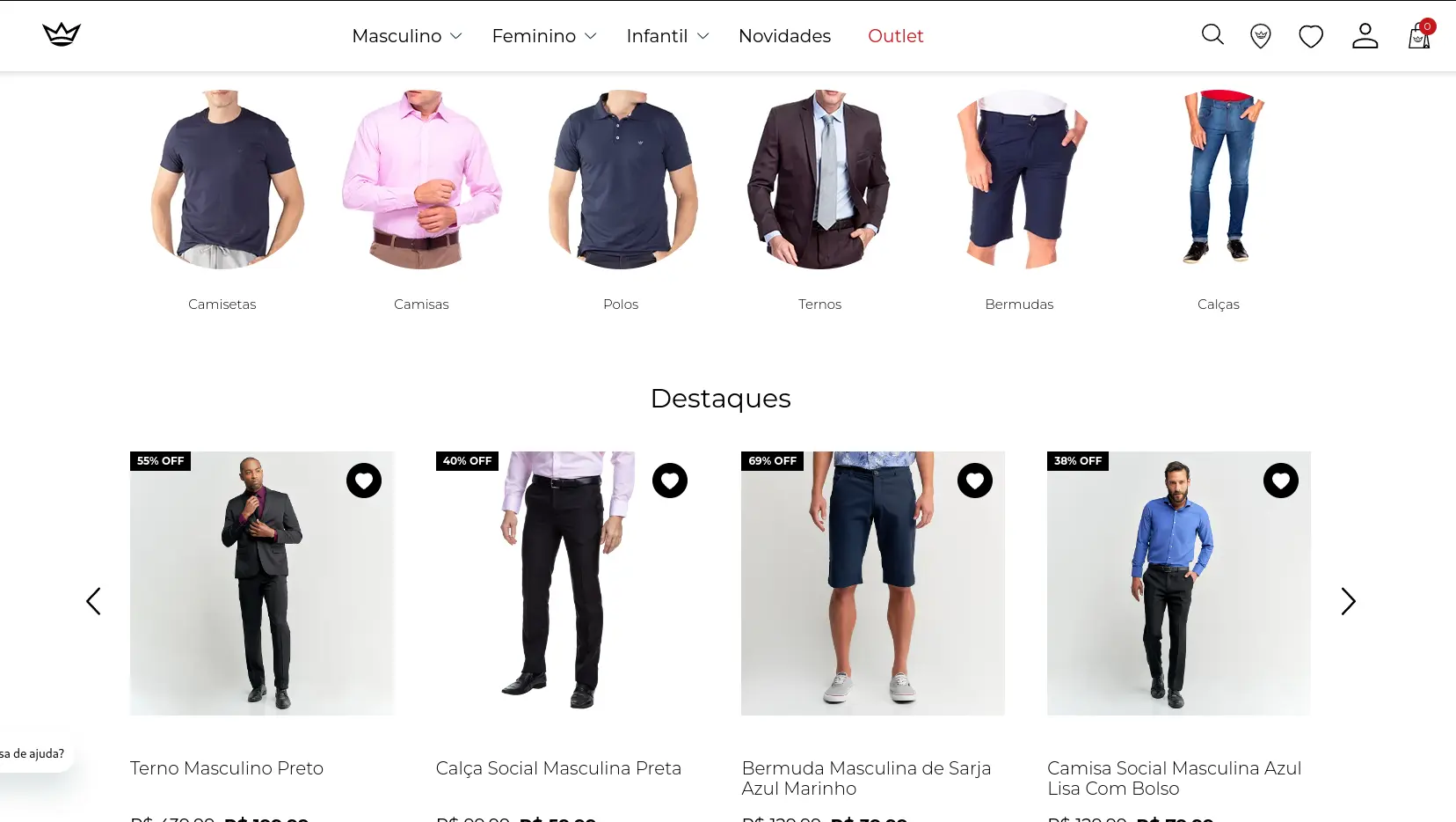 Camisaria Colombo - Variedade e Preços Irresistíveis